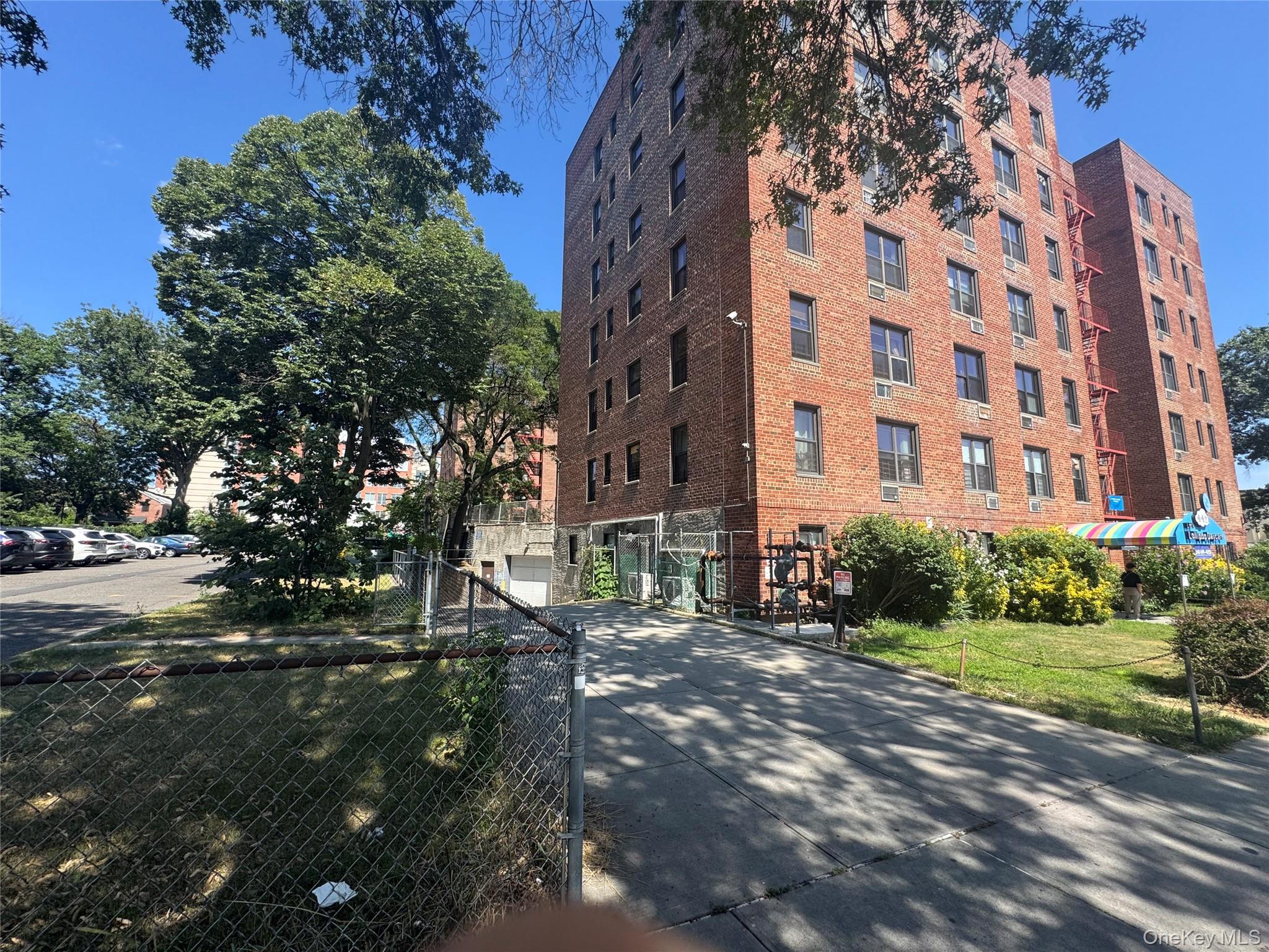 Front of Structure