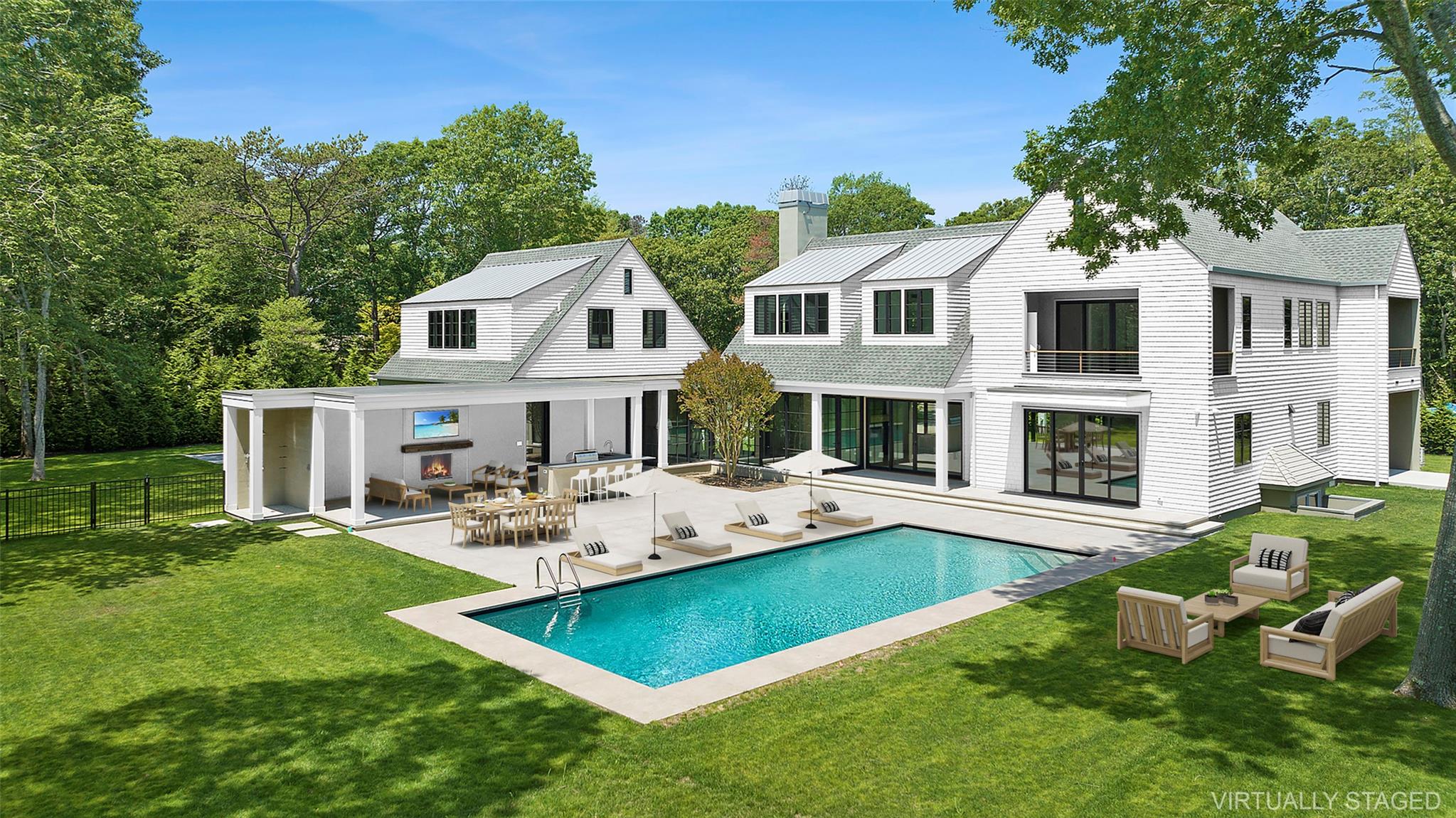 Property for Sale at Laurents Way, Quogue, Hamptons, NY - Bedrooms: 4 
Bathrooms: 7  - $4,999,000