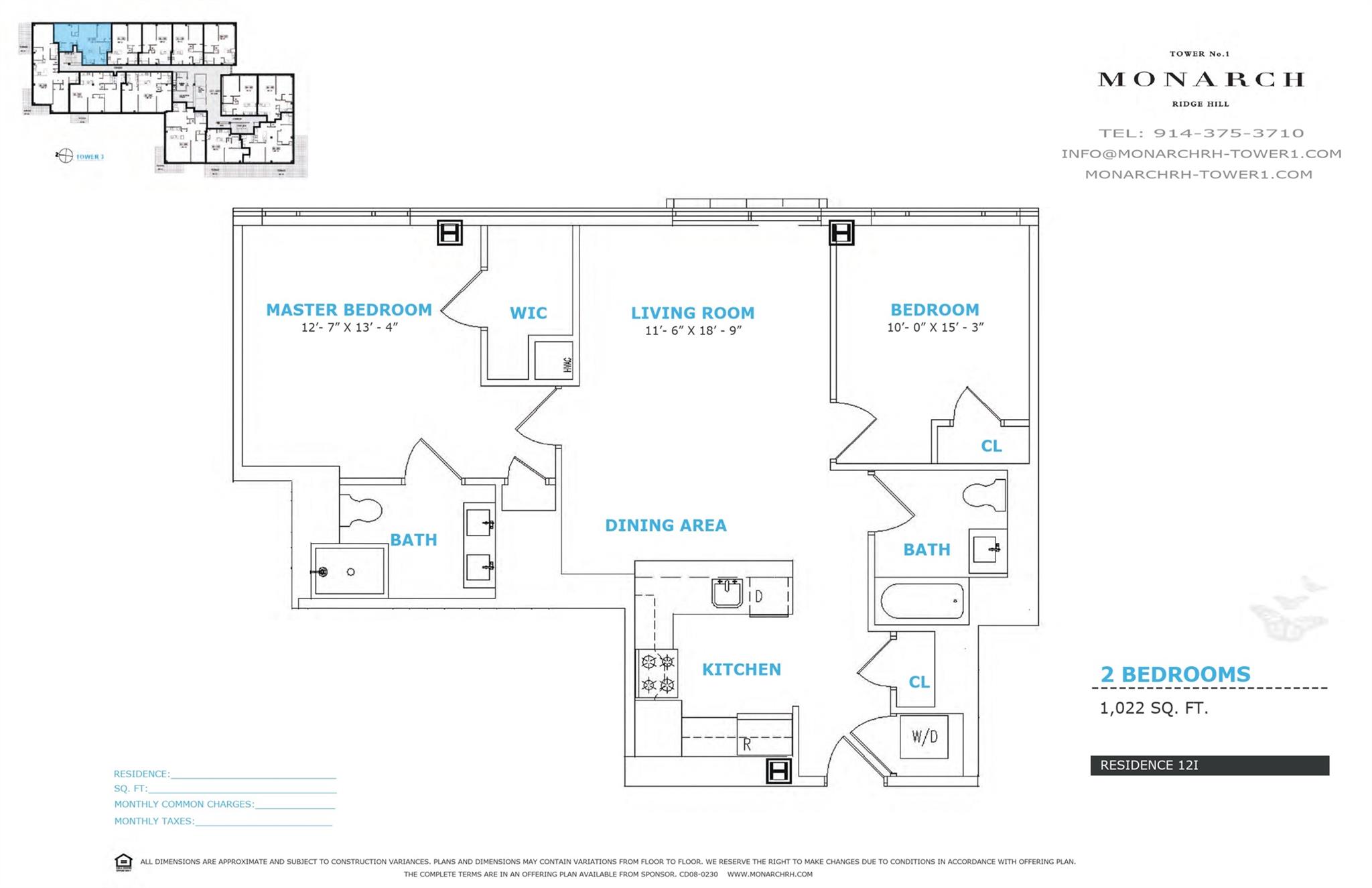 701 Ridge Hill Boulevard #12I, Yonkers, New York image 14
