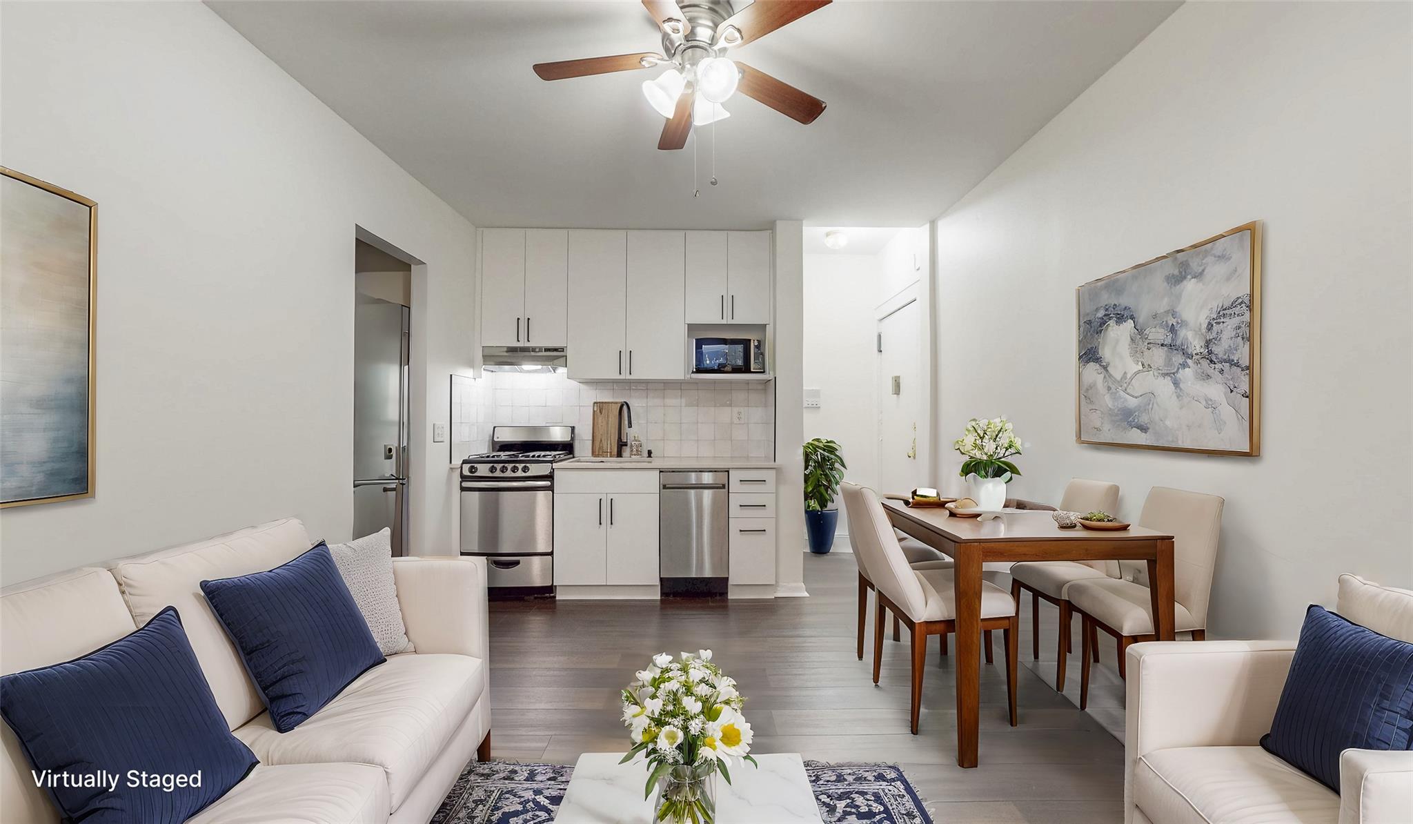 Rental Property at Talbot Street 2F, Kew Gardens, Queens, NY - Bedrooms: 1 
Bathrooms: 1 
Rooms: 3  - $1,925 MO.