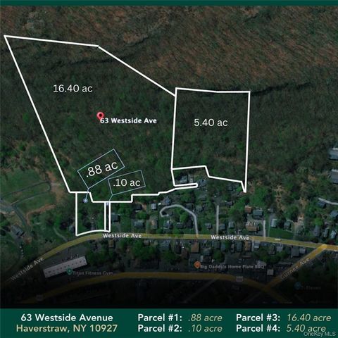 Vacant Land For Sale - 63 Westside Avenue<br/> Rockland County, Haverstraw, NY 10927