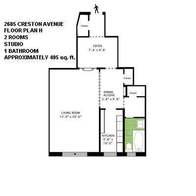 2685 Creston Avenue #2-H, Bronx, New York image 9