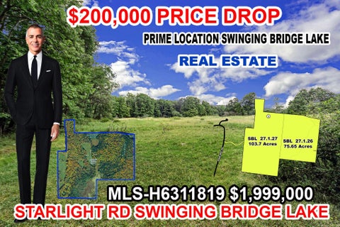 Vacant Land For Sale - 668 Starlight Road<br/> Monticello, NY 12701