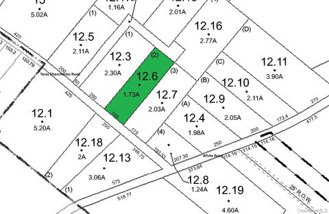 Vacant Land For Sale - LOT 12.6 Taras Schevchenko Road<br/> Glen Spey, NY 12737