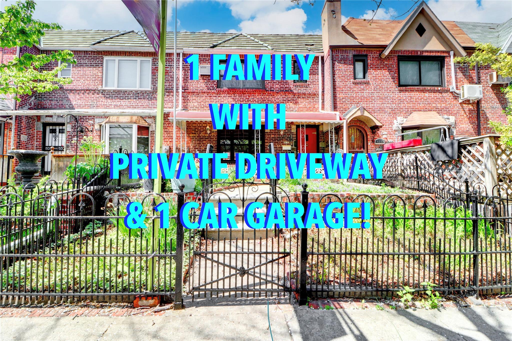 Property for Sale at 64th Street, Woodside, Queens, NY - Bedrooms: 3 
Bathrooms: 2 
Rooms: 8  - $1,100,000