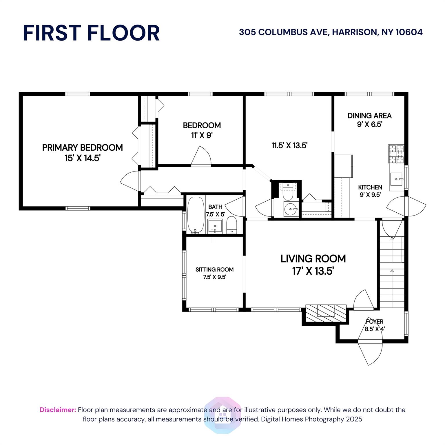 Harrison, New York 10604, United States, 3 Bedrooms Bedrooms, ,2 BathroomsBathrooms,Residential,Active,150982