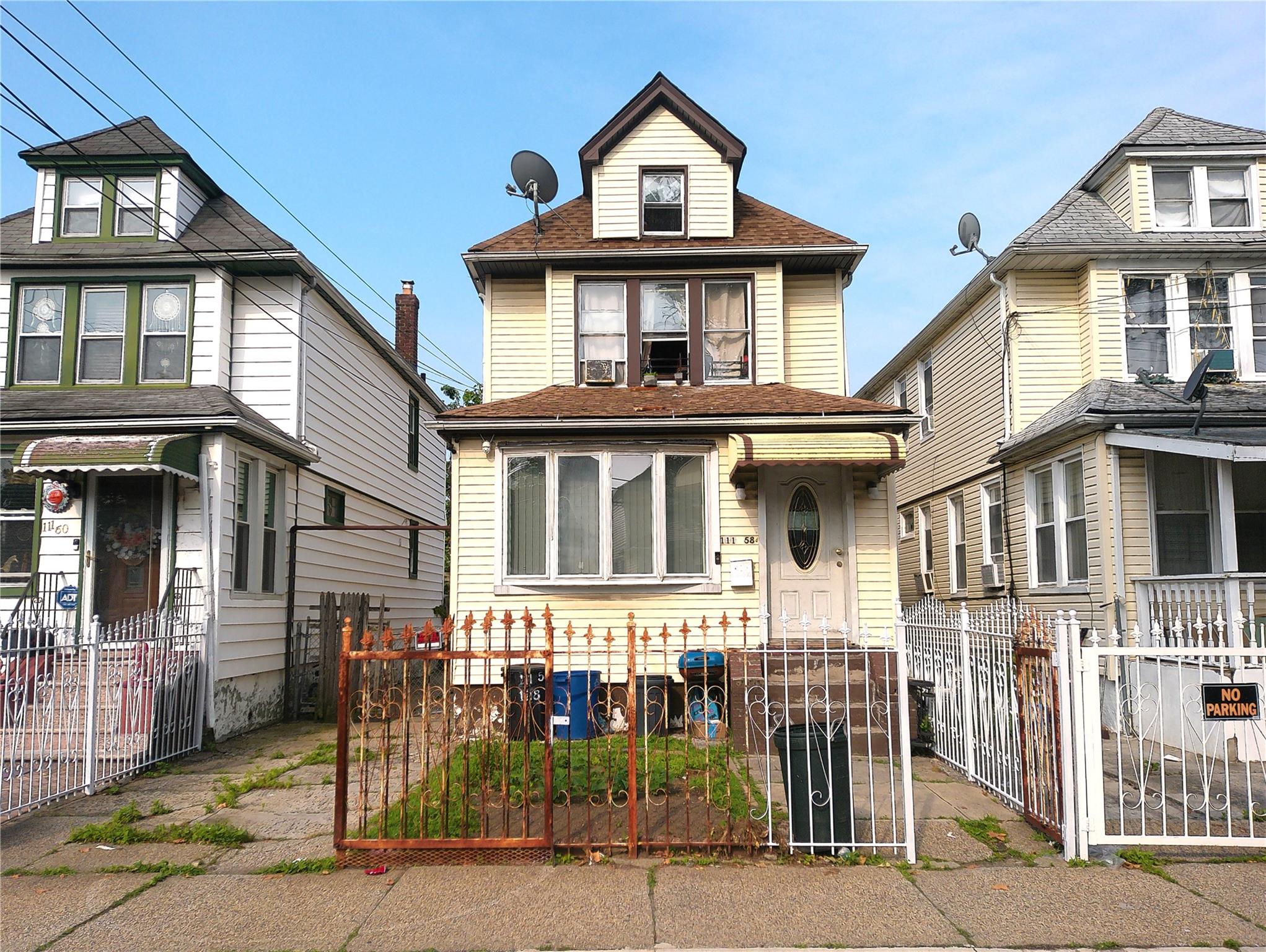 Property for Sale at 128th Street, Ozone Park, Queens, NY - Bedrooms: 3 
Bathrooms: 2 
Rooms: 6  - $639,900