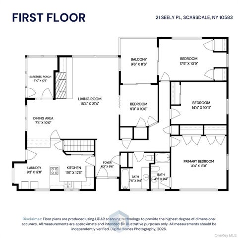 Tiny photo for 21 Seely Place, Scarsdale, NY 10583 (MLS # 1050370)