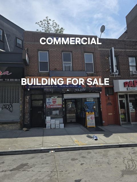 Multifamily For Sale - 4014 Greenpoint Avenue<br/> Sunnyside, NY 11104
