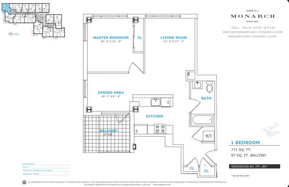 701 Ridge Hill Boulevard #8H, Yonkers, New York image 6