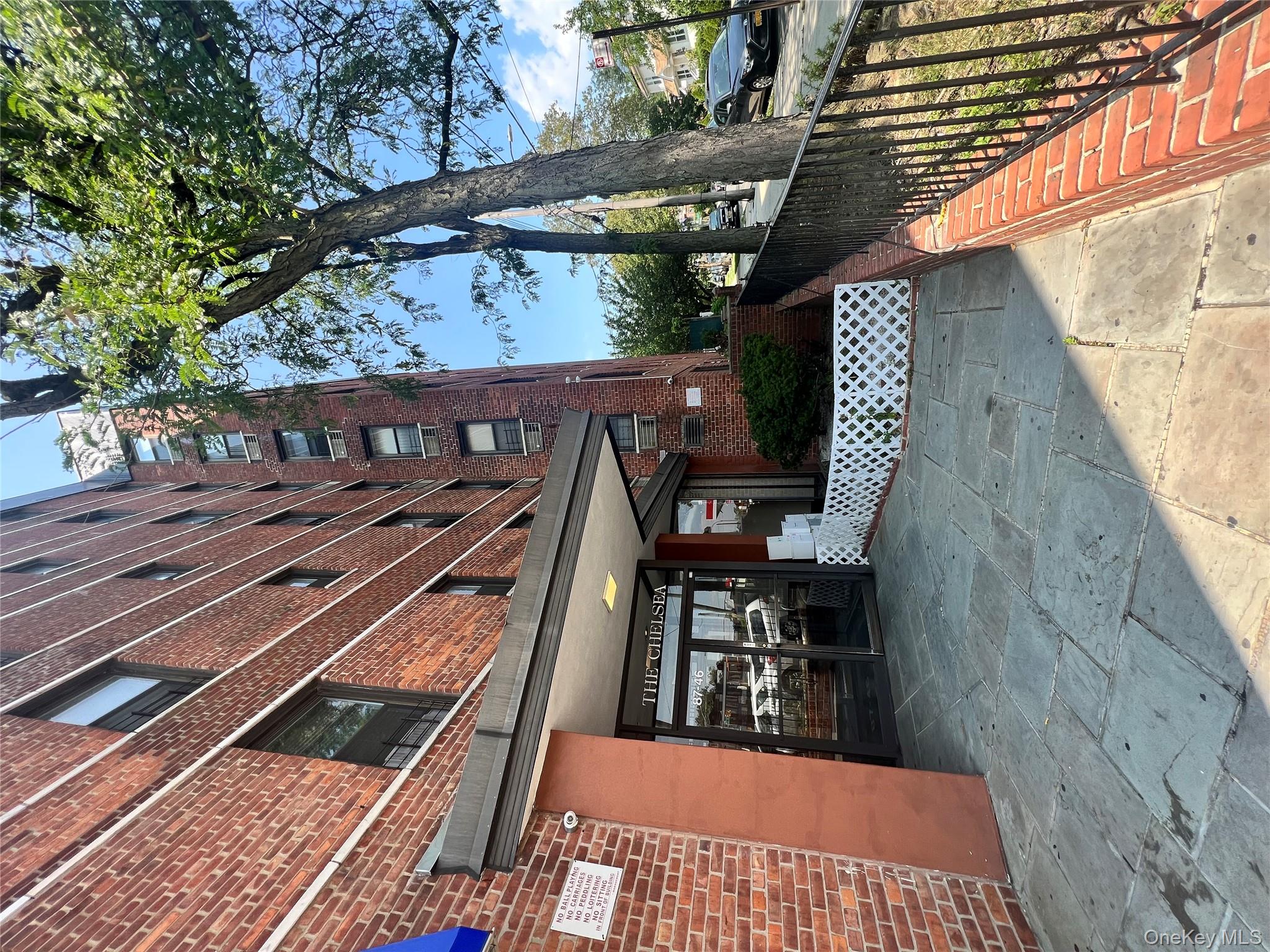 Front of Structure