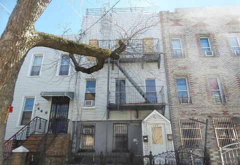Multifamily For Sale - 446 Harman Street<br/> Brooklyn, NY 11237