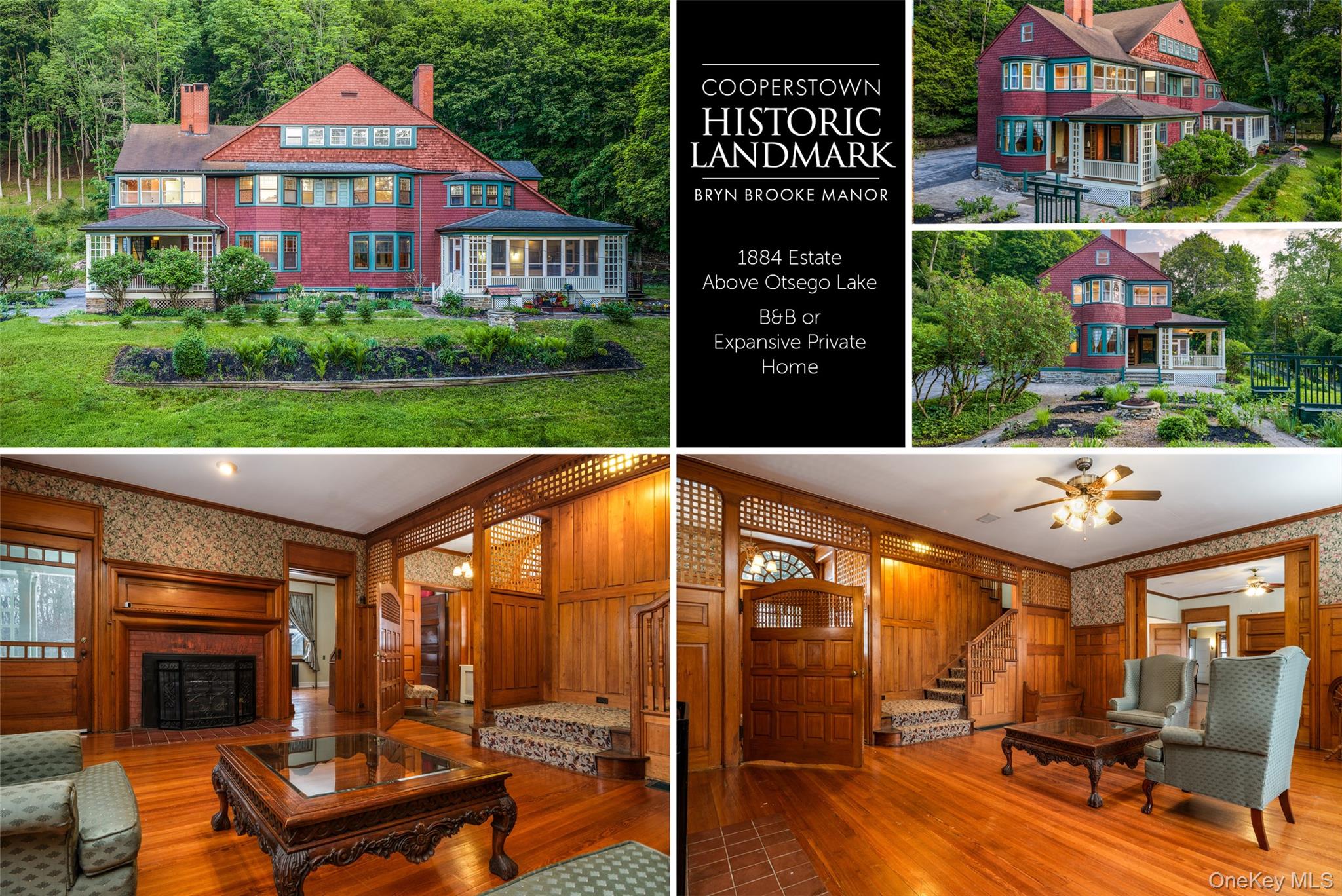Classic American Shingle Country Home - 6 Westridge Rd. Cooperstown