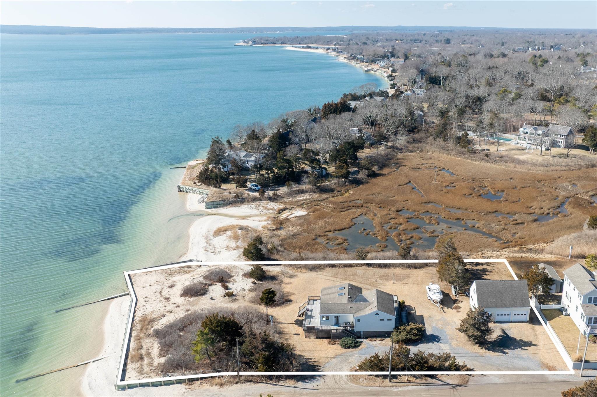 Property for Sale at Beach Road, Laurel, Hamptons, NY - Bedrooms: 3 
Bathrooms: 2  - $1,895,000