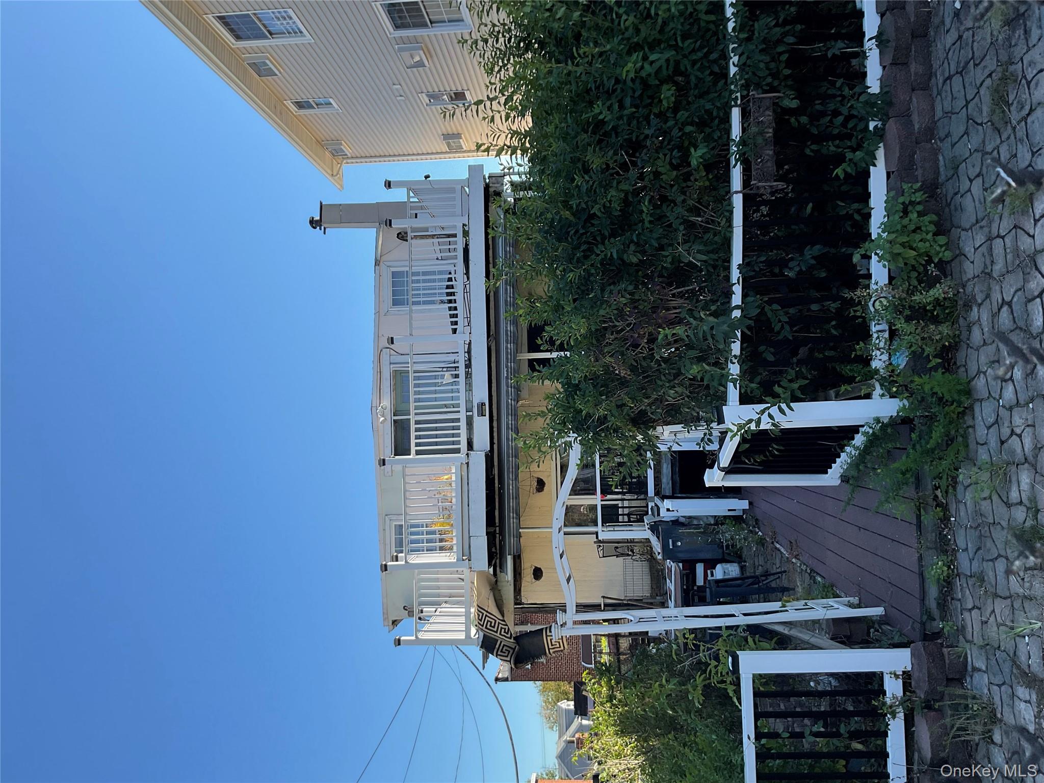Front of Structure
