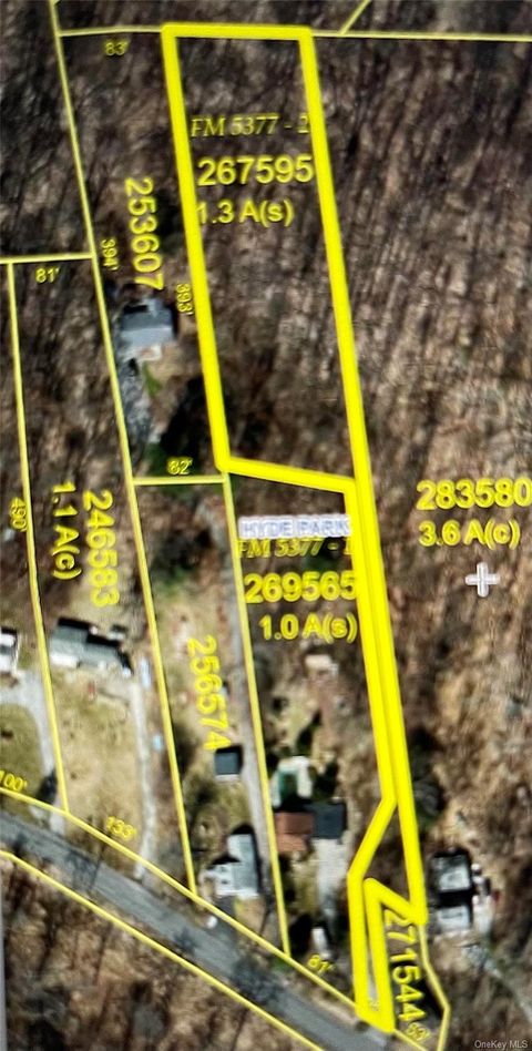 Vacant Land For Sale - 161 E Dorsey Lane<br/> Poughkeepsie, NY 12601