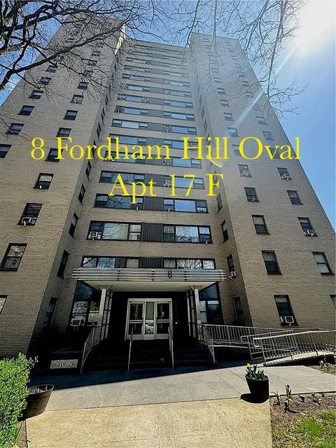 Apartment For Sale - 8 Fordham Hill Oval Oval #17F<br/> Bronx, NY 10468
