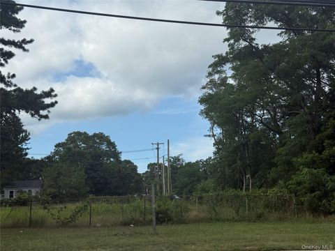 Vacant Land For Sale - 1287 Montauk Highway<br/> Mastic, NY 11950