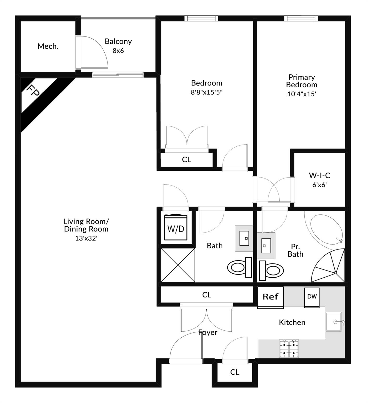 White Plains, New York 10606, United States, 2 Bedrooms Bedrooms, ,2 BathroomsBathrooms,Residential,Active,176580