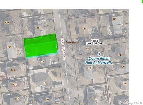 Vacant Land For Sale - Chester Street<br/> Suffolk County, Lake Grove, NY 11755