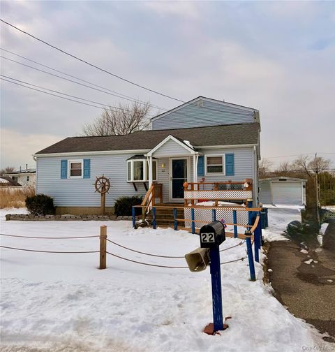 Photo of 22 Blue Point Road, Mastic Beach, NY 11951 (MLS # 958272)