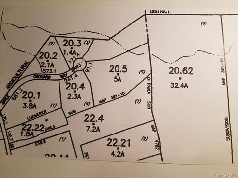 Vacant Land For Sale - 3 4 5 6 & 7 Apple Orchard Way<br/> Warwick, NY 10990