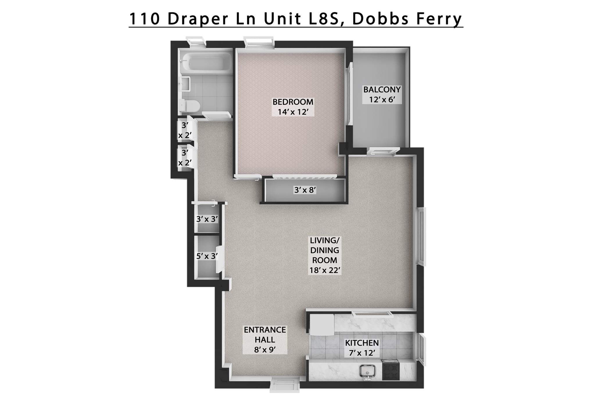 110 Draper Lane #L8S, Dobbs Ferry, New York image 24