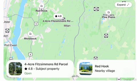 Vacant Land For Sale - Fitzsimmons Road<br/> Dutchess County, Red Hook, NY 12571