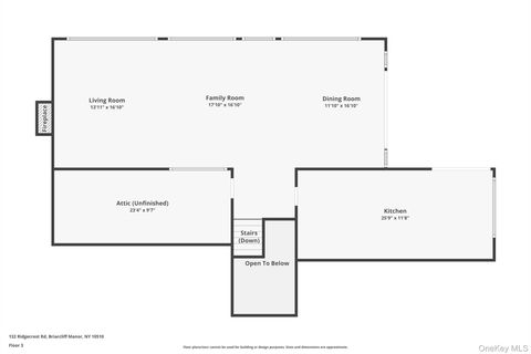 Tiny photo for 132 Ridgecrest Road, Briarcliff Manor, NY 10510 (MLS # 955436)