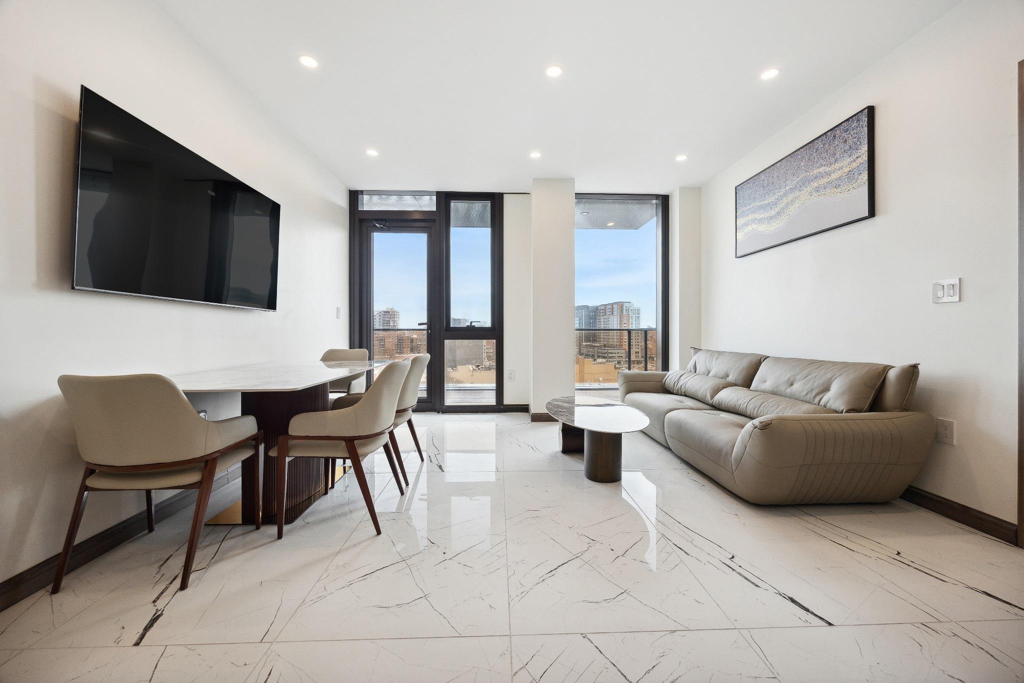 Rental Property at Prince Street 5A, Flushing, Queens, NY - Bedrooms: 2 
Bathrooms: 2 
Rooms: 5  - $5,950 MO.