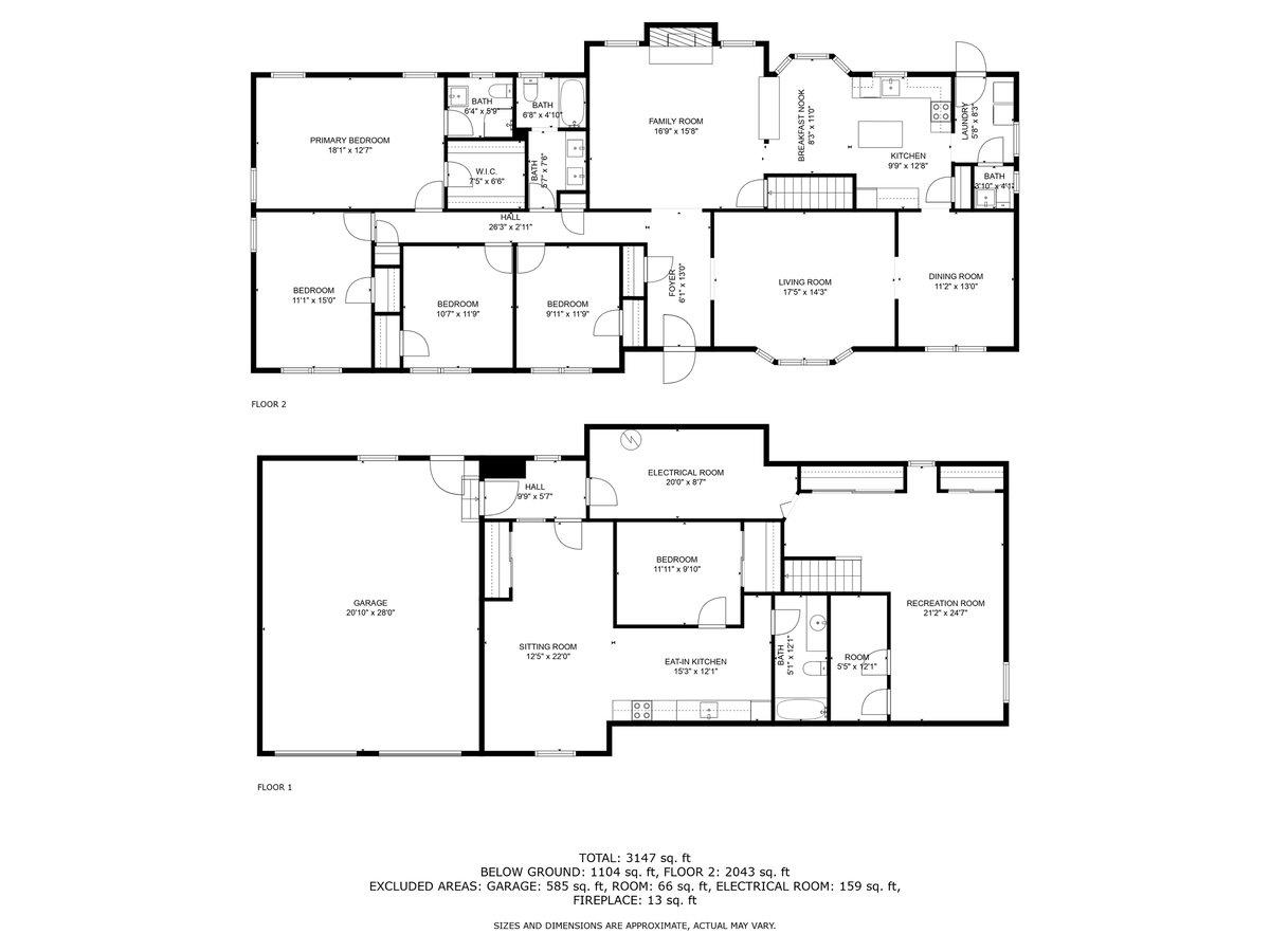 Halesite, New York 11743, United States, 4 Bedrooms Bedrooms, ,3 BathroomsBathrooms,Residential,Active,104531