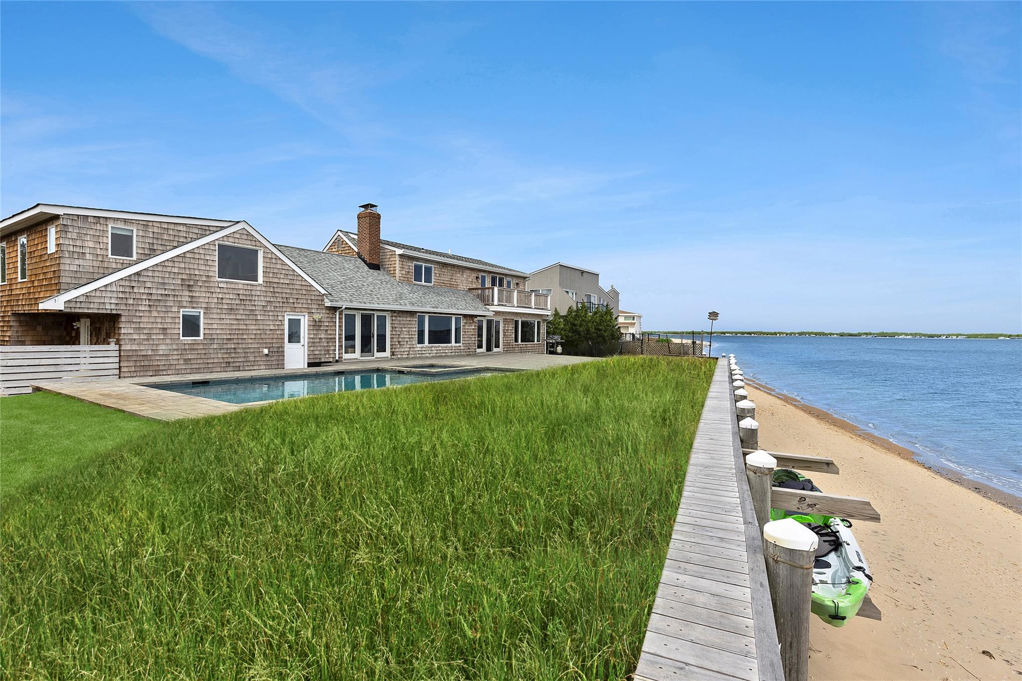 Rental Property at Barrett Drive, Hampton Bays, Hamptons, NY - Bedrooms: 4 
Bathrooms: 5  - $55,000 MO.