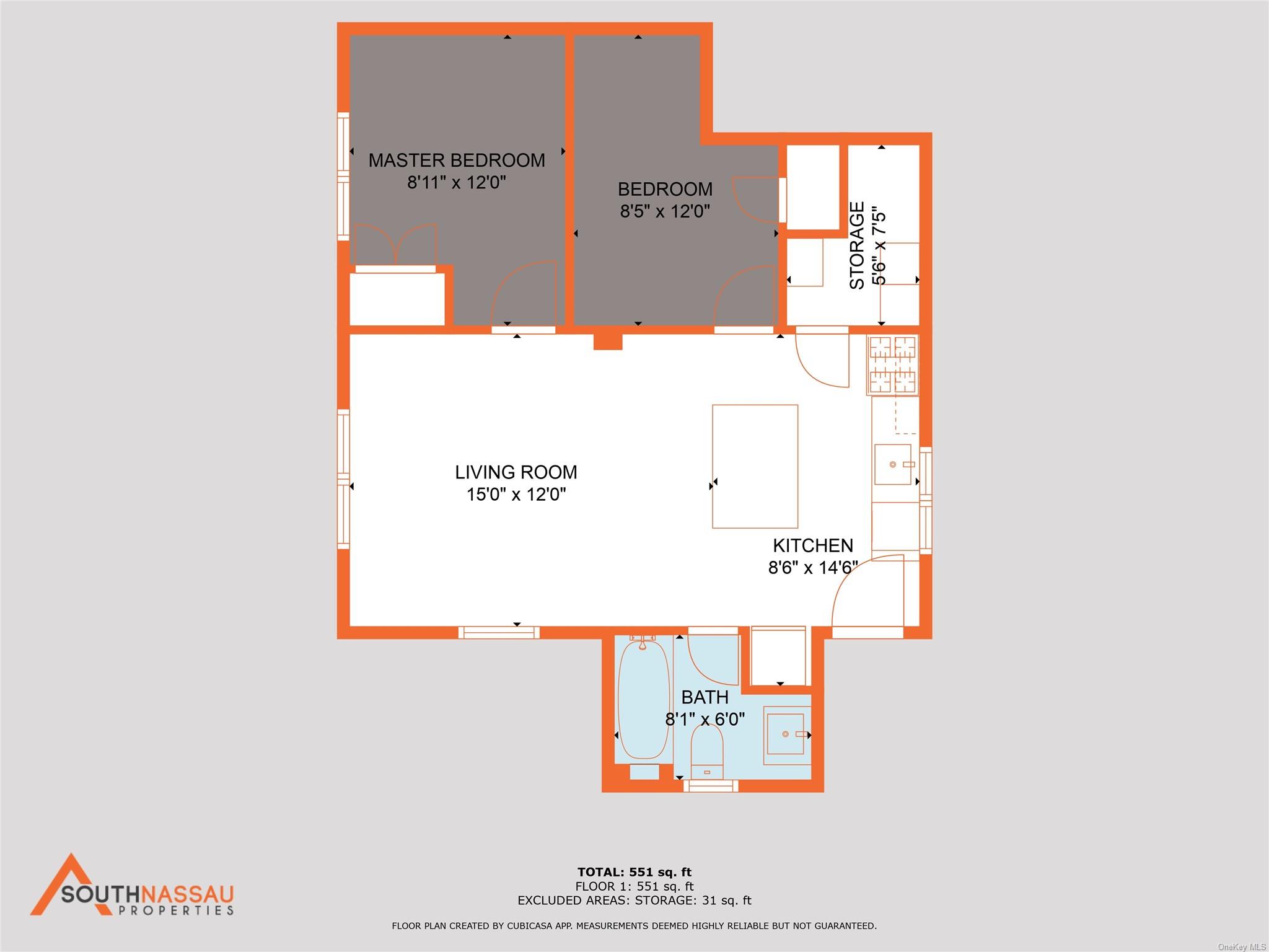 Valley Stream, New York 11580, United States, 1 Bedroom Bedrooms, ,1 BathroomBathrooms,Residential,Active,104351