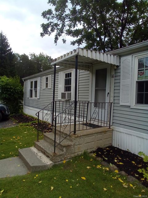 Mobile Home For Sale - 198 Sinpatch Road #16<br/> Dutchess County, Wassaic, NY 12592