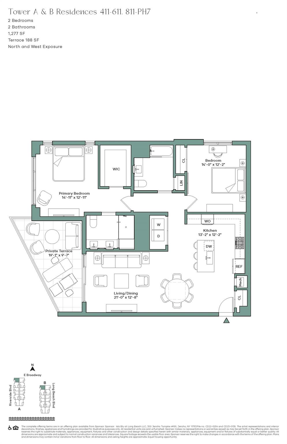 140 Boardwalk Drive #511 B, Long Beach, New York image 39