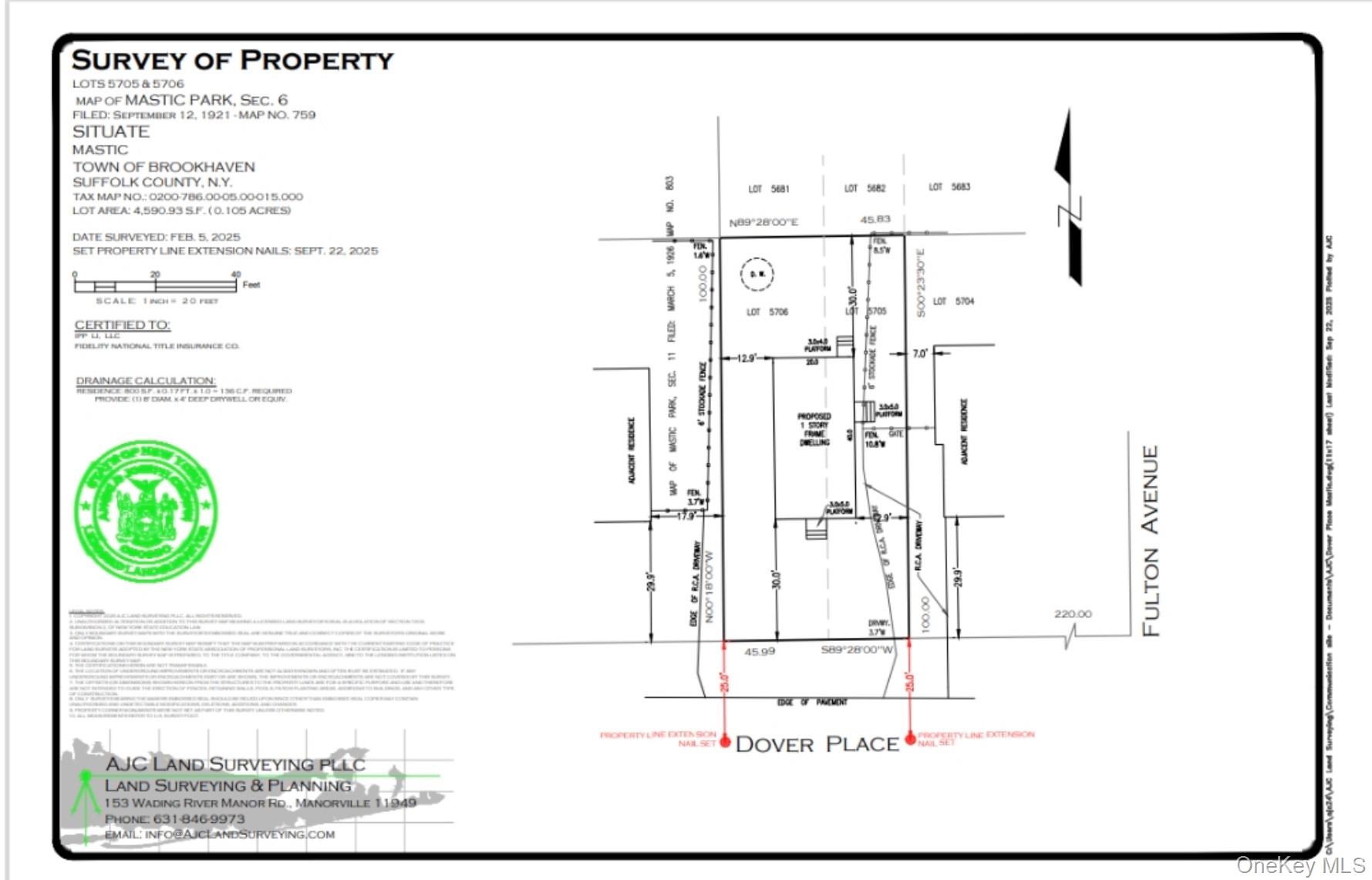 New Construction Dover Place