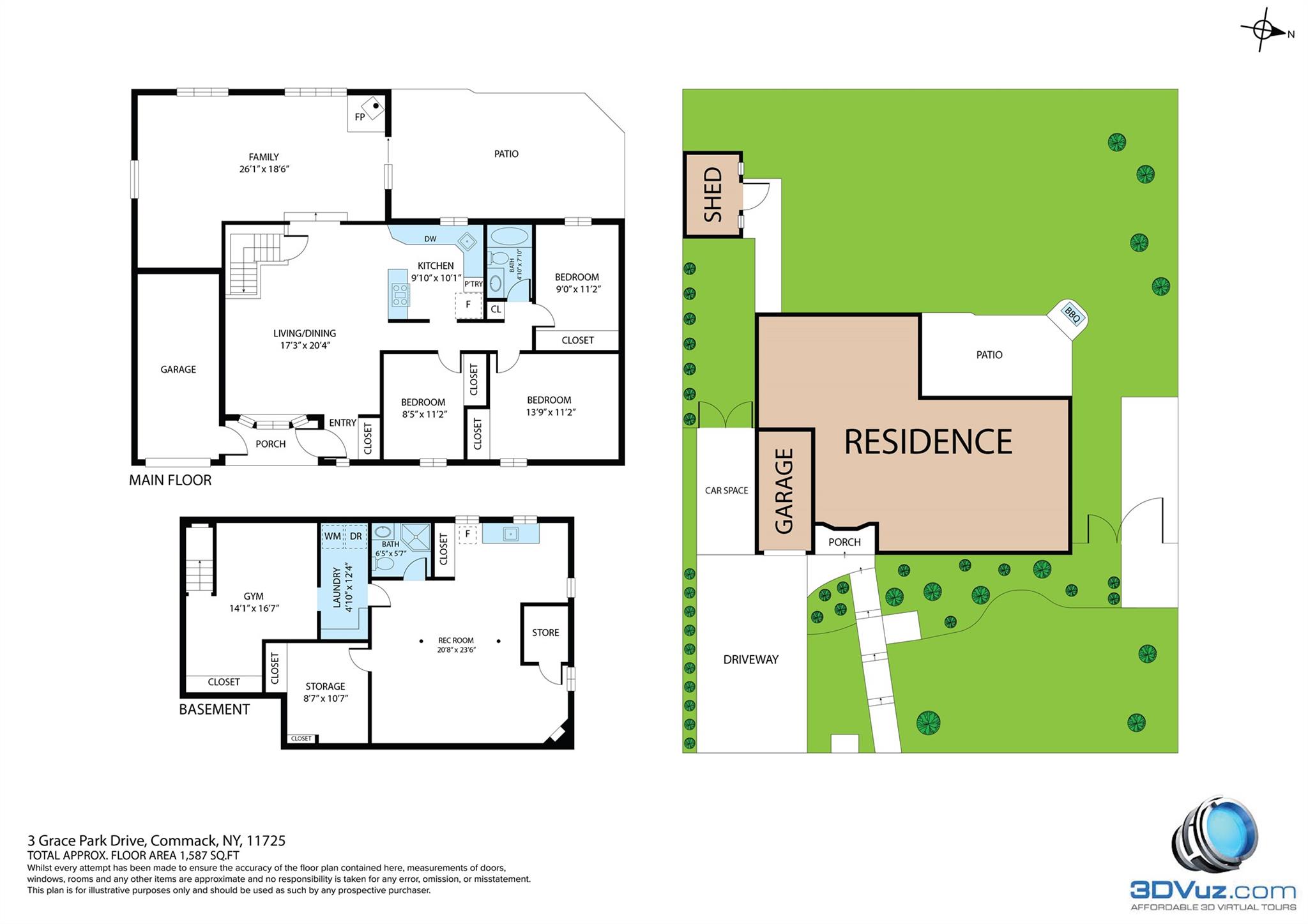 3 Grace Park Dr, Commack, New York image 36