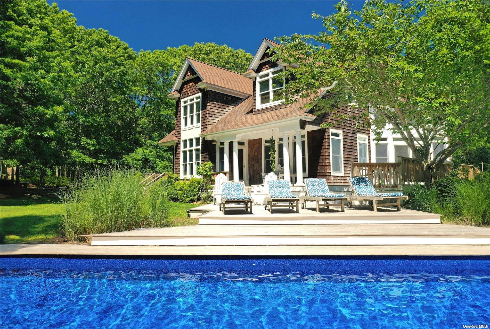 Rental Property at Ely Brook Road, East Hampton, Hamptons, NY - Bedrooms: 4 
Bathrooms: 4  - $125,000 MO.