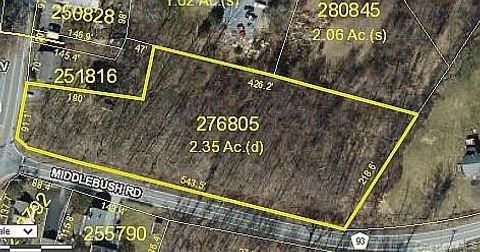 Vacant Land For Sale - 1 Middlebush Road<br/> Wappingers Falls, NY 12590
