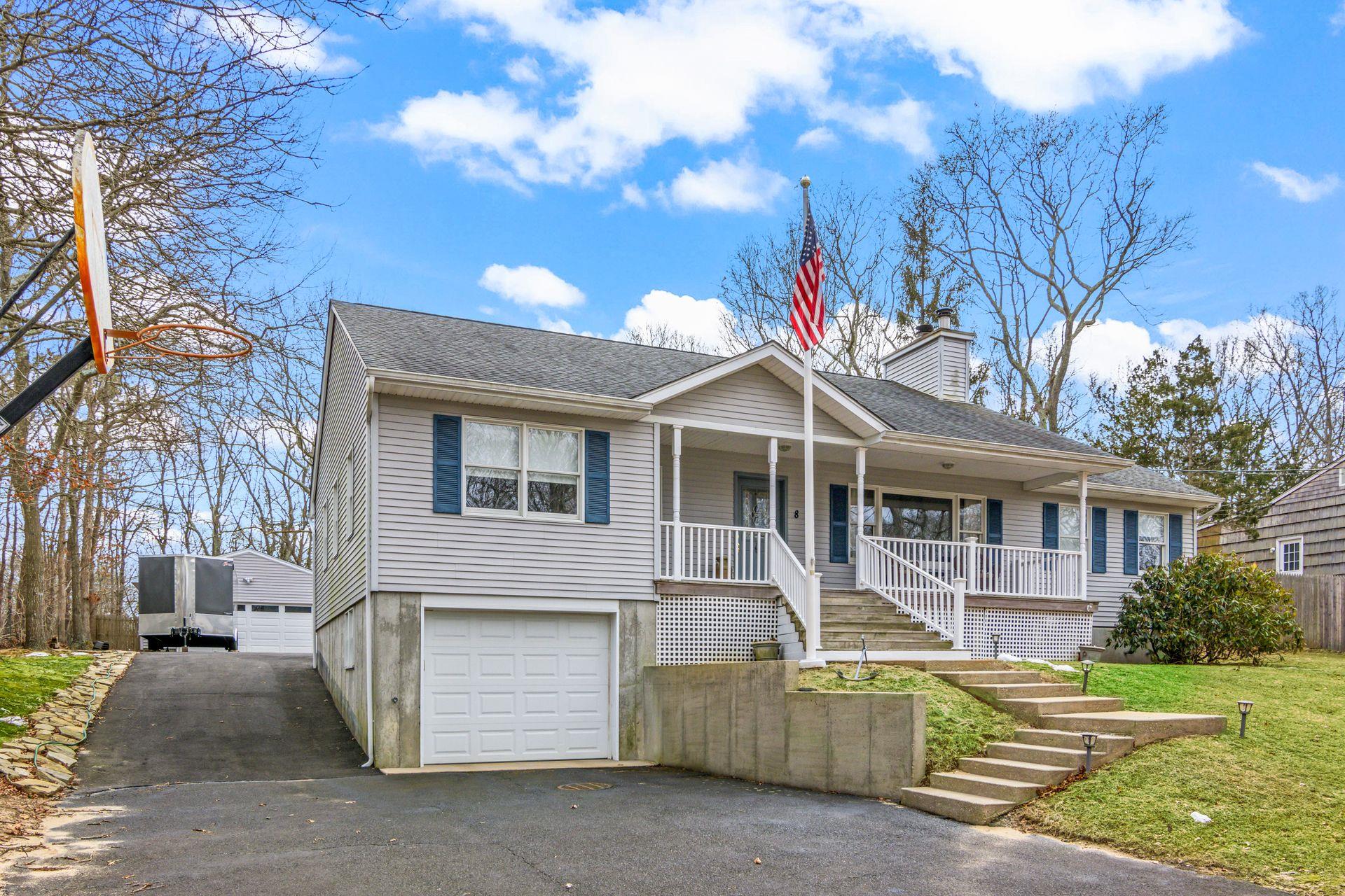 Property for Sale at Rolling Woods Lane, Hampton Bays, Hamptons, NY - Bedrooms: 3 
Bathrooms: 2  - $1,100,000