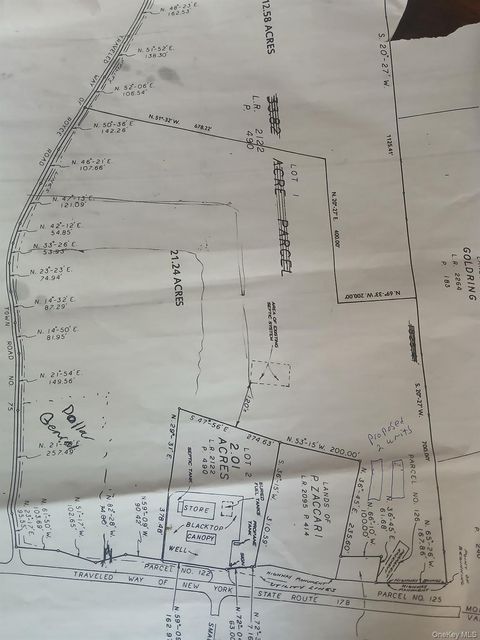 Vacant Land For Sale - NY ST. RT 17 B Royce Road<br/> White Lake, NY 