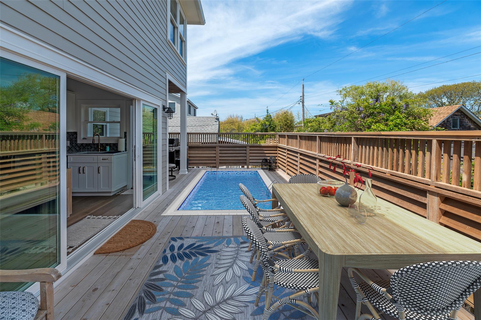 Rental Property at Cottage Walk, Ocean Beach, Hamptons, NY - Bedrooms: 4 
Bathrooms: 4  - $10,500 MO.