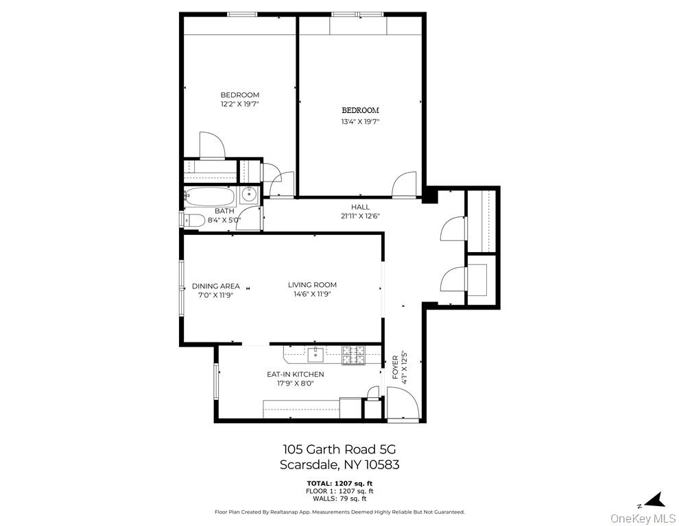 Scarsdale, New York 10583, United States, 2 Bedrooms Bedrooms, ,1 BathroomBathrooms,Residential,Active,201909
