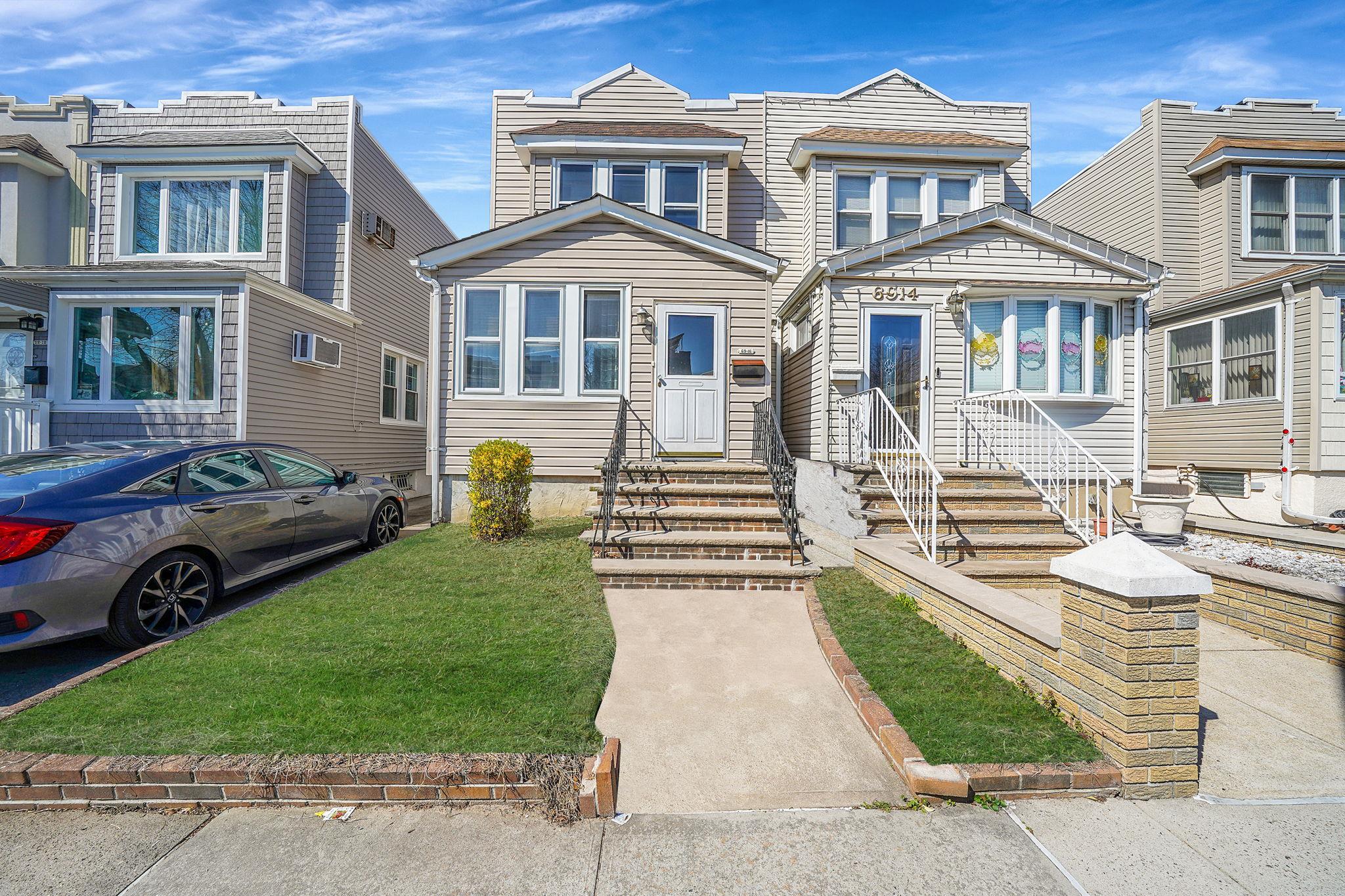 Property for Sale at 68th Street, Glendale, Queens, NY - Bedrooms: 3 
Bathrooms: 2 
Rooms: 9  - $670,000