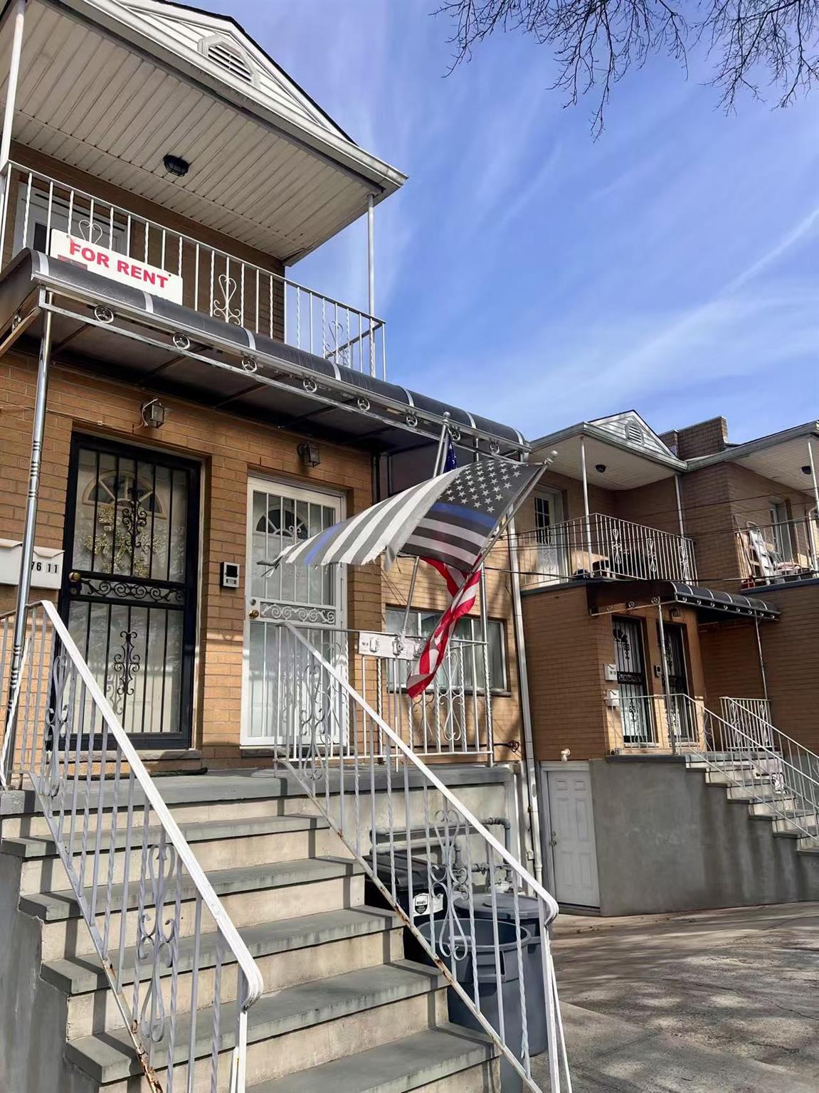 Rental Property at 58th Avenue, Middle Village, Queens, NY - Bedrooms: 3 
Bathrooms: 2 
Rooms: 5  - $2,800 MO.