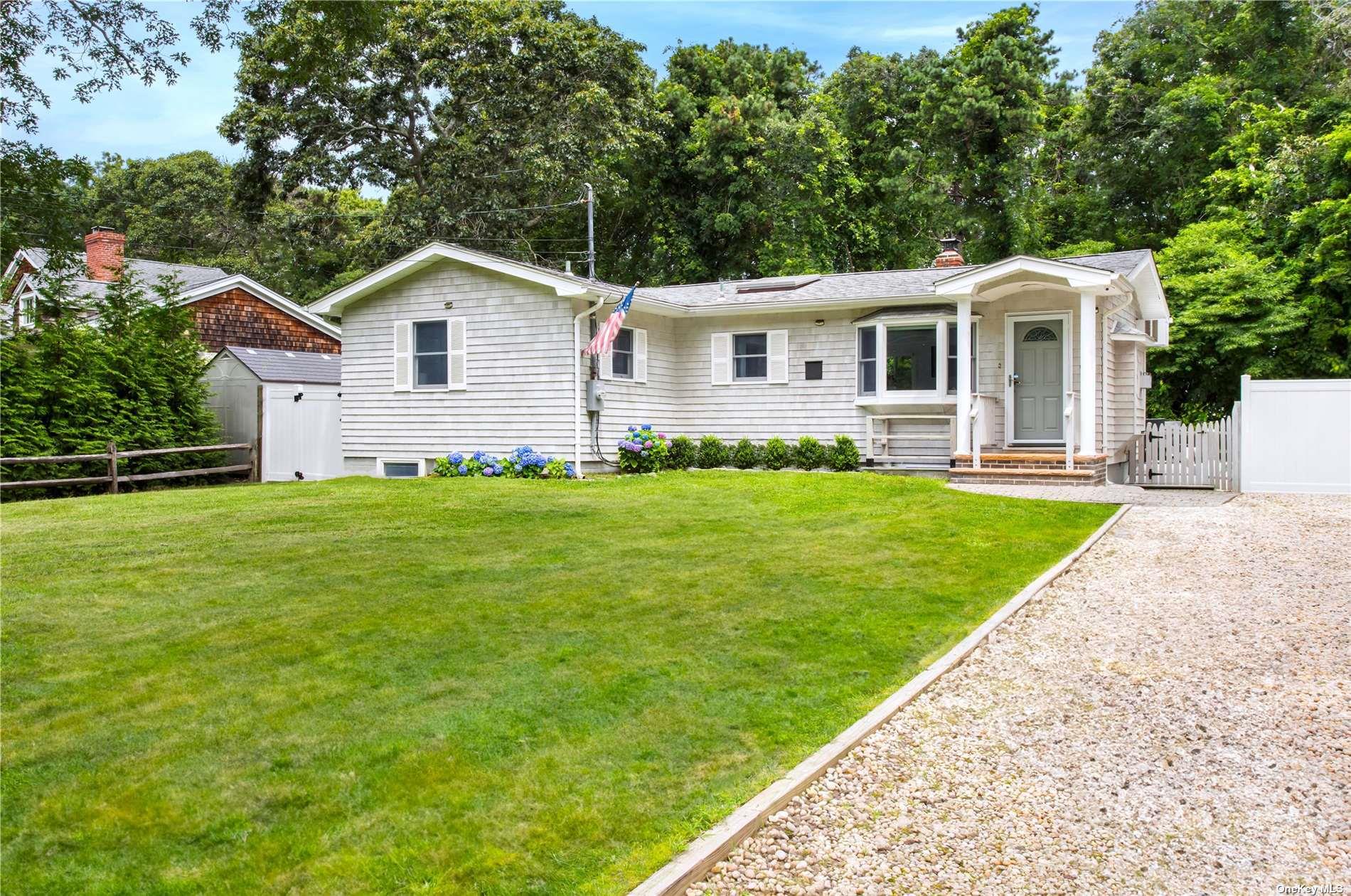 Rental Property at Lakewood Avenue, East Quogue, Hamptons, NY - Bedrooms: 3 
Bathrooms: 2  - $6,000 MO.