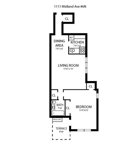 1111 Midland Avenue Unit 6N, Yonkers, NY 10708 - MLS#: 834423