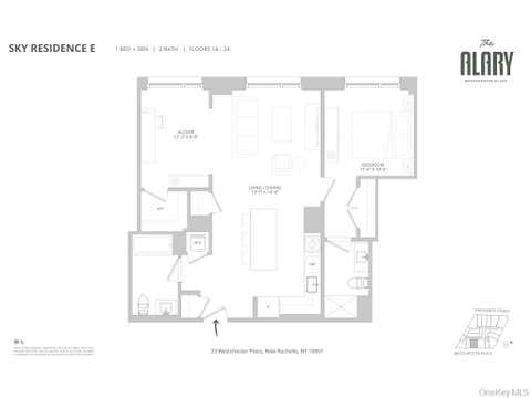 Apartment For Rent - 33 Westchester Place #19E<br/> New Rochelle, NY 10801