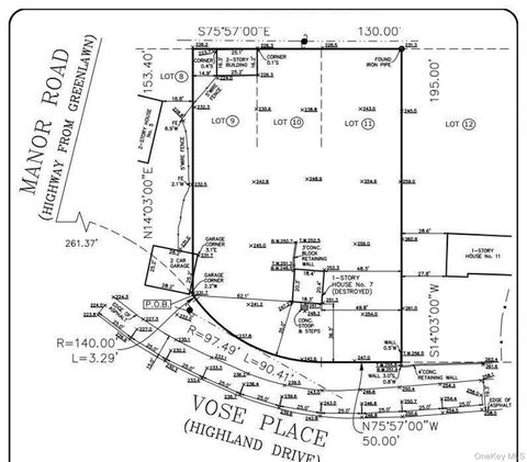 Vacant Land For Sale - 7 Vose Place<br/> Huntington, NY 11743