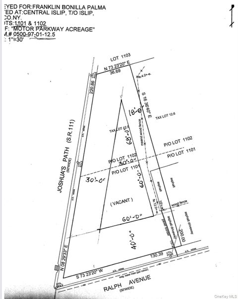Vacant Land For Sale - Joshuas Path<br/> Central Islip, NY 11722
